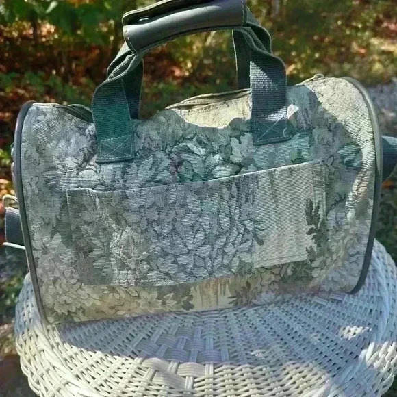 IMPULS luggage carry on toiletry bag. Tapestry. Vintage. - Picture 3 of 13